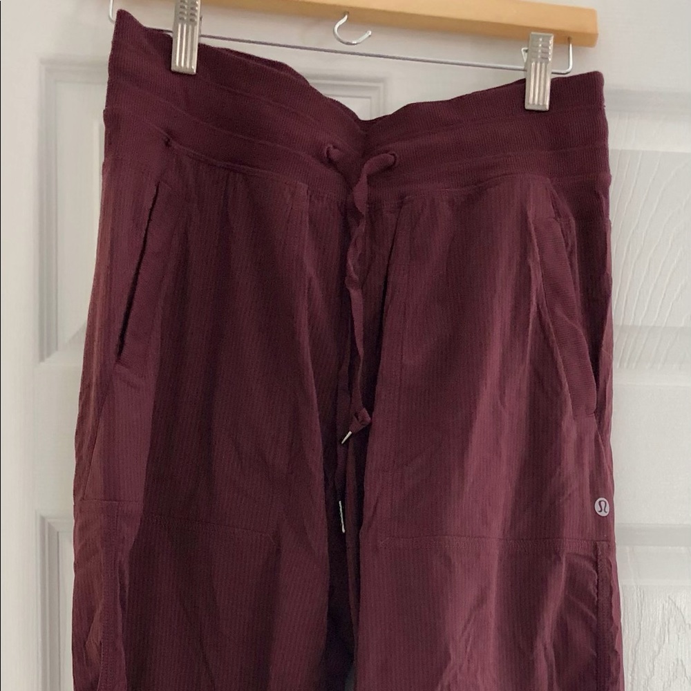 LULULEMON Maroon Dance Pants - EUC
